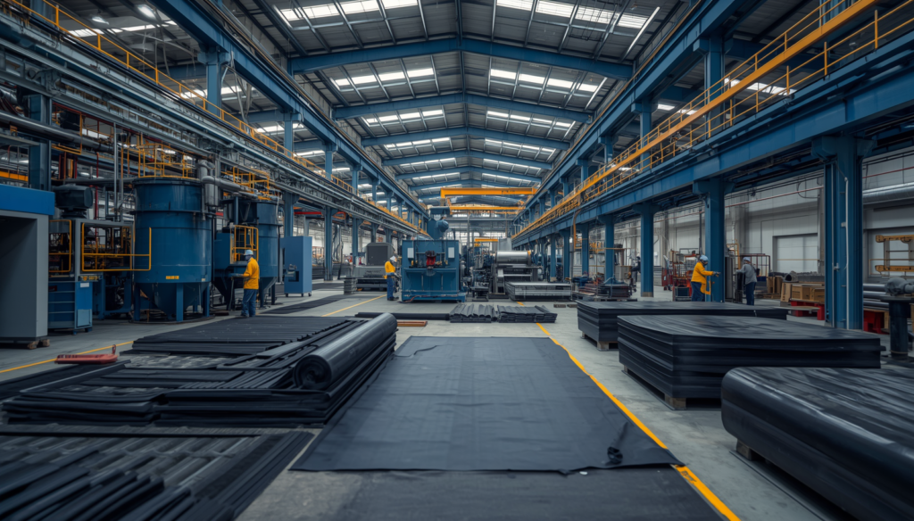 Rubber Manufacturer in India - PAL Rubber Industries Production Facility