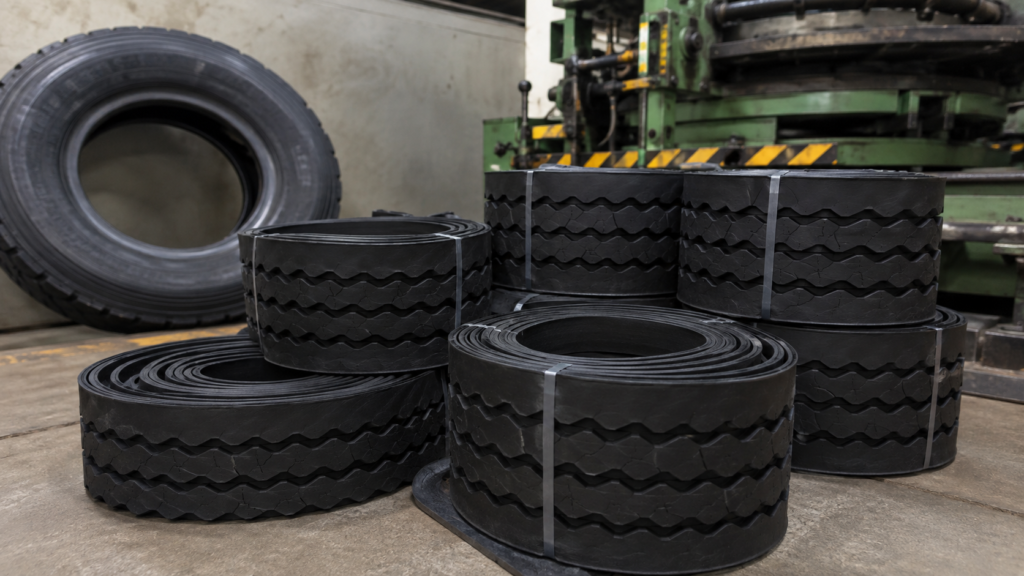 Tread Rubber for Truck and Bus Tyres by Pal Rubber Industries